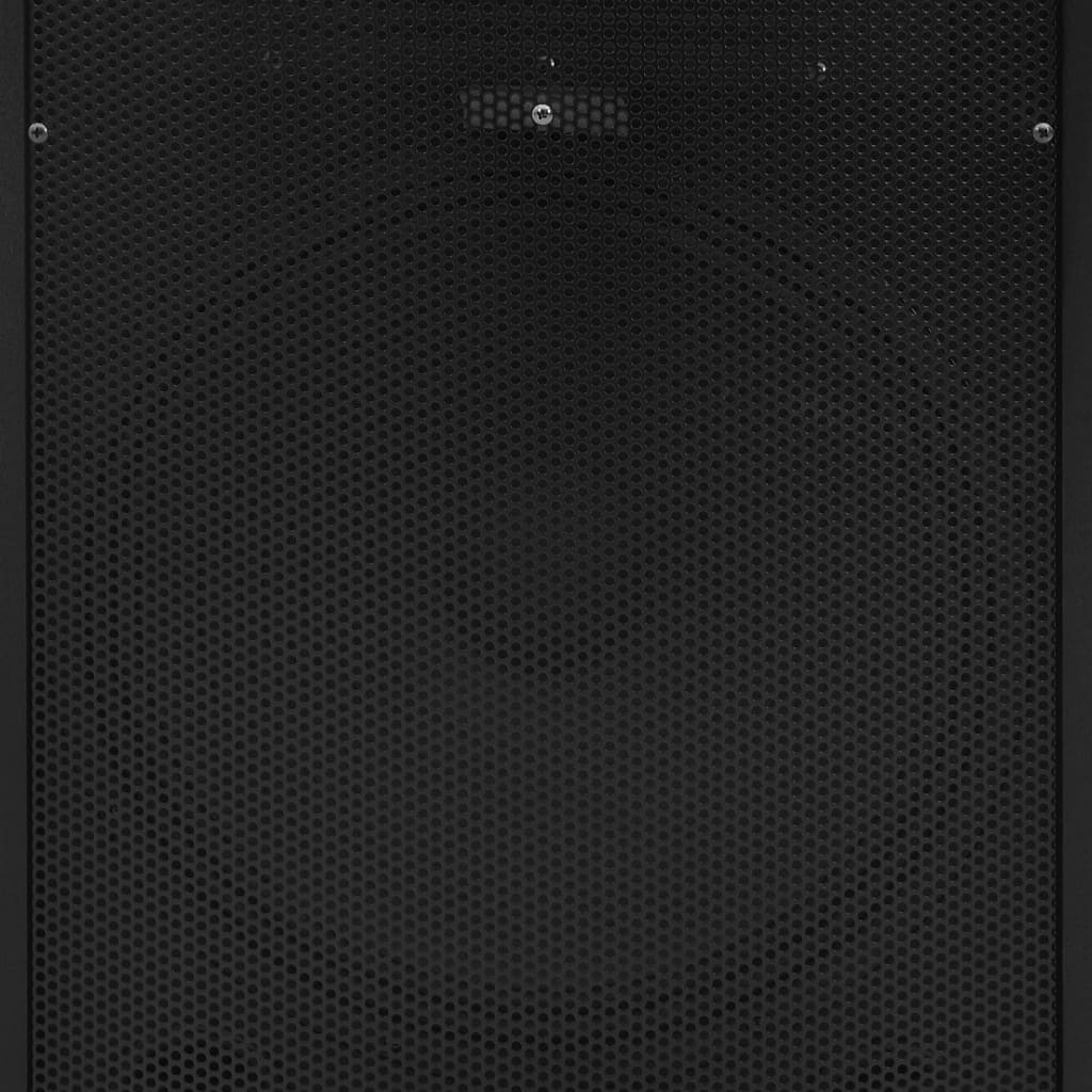 Professional Passive Hifi Stage Speaker 1200 W Black 43x43x75cm